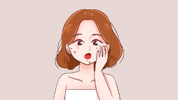 屁股长了个痘痘一碰就疼